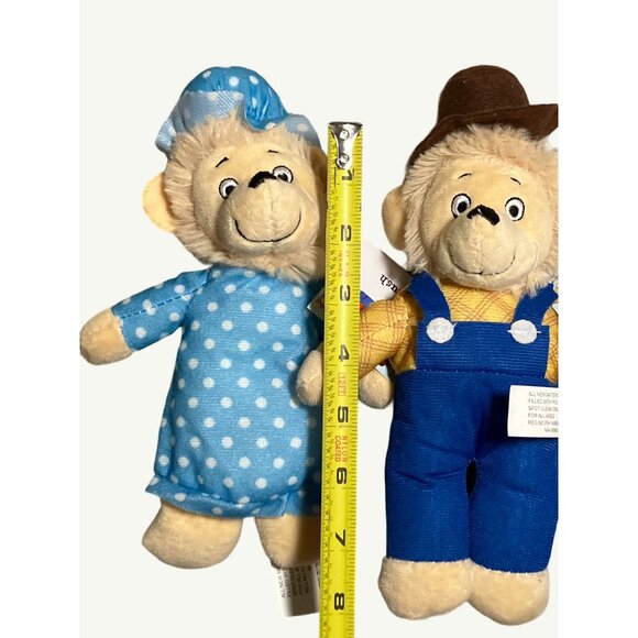 The Berenstain Bears Plush Toys Set of 4 PBS Kids Greenbrier International - Picture 9 of 10